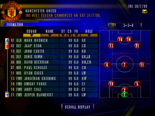 F.A. Premier League Football Manager 2000, The (Bundesliga 2000: Der Fußball Manager)