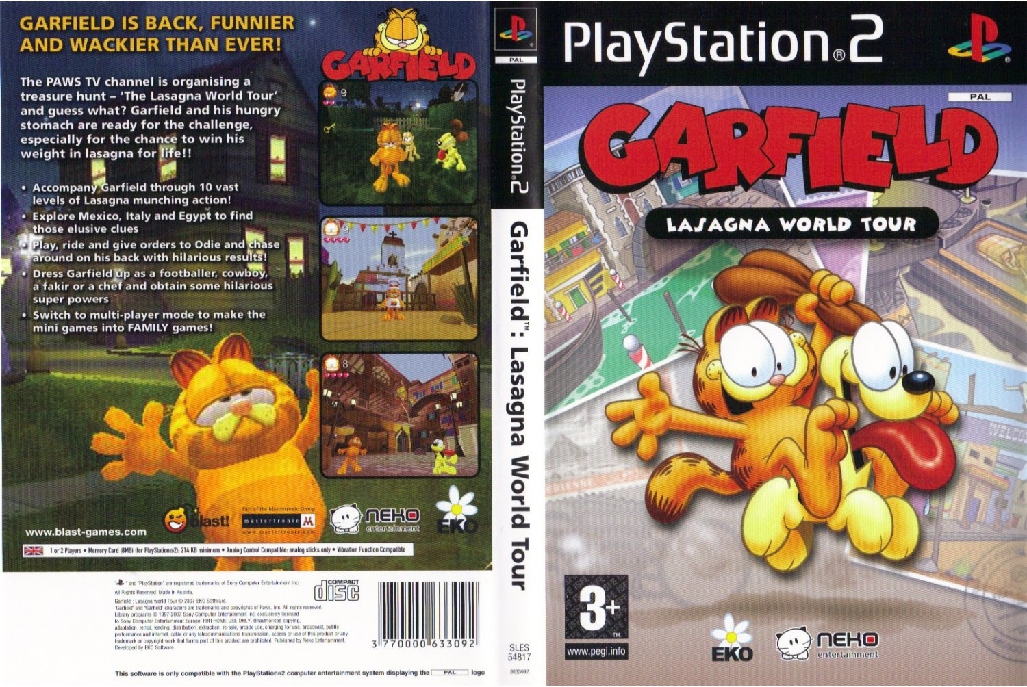 garfield lasagna world tour pc game