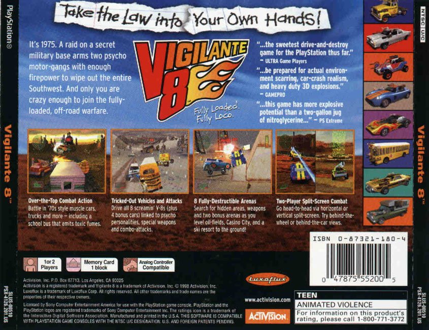 Download Game Vigillante Ps 1