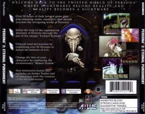 Persona 2 Eternal Punishment (SLUS-01158-01339) (Back)