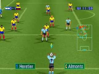 Goal Storm '97 (International Superstar Soccer Pro; ISS Pro; World Soccer Winning Eleven '97)