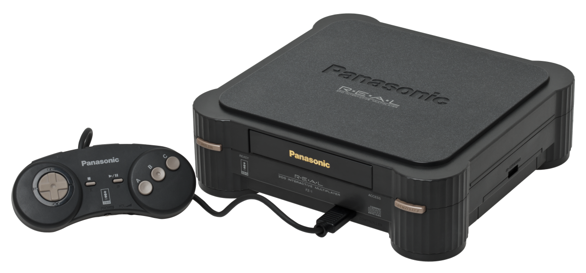 The Panasonic 3DO FZ-1, a video game console released in 1993.